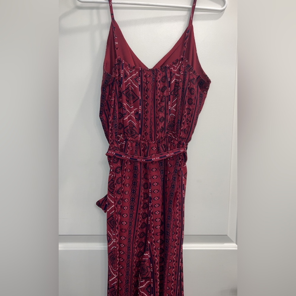 Maroon Aztec Jumper